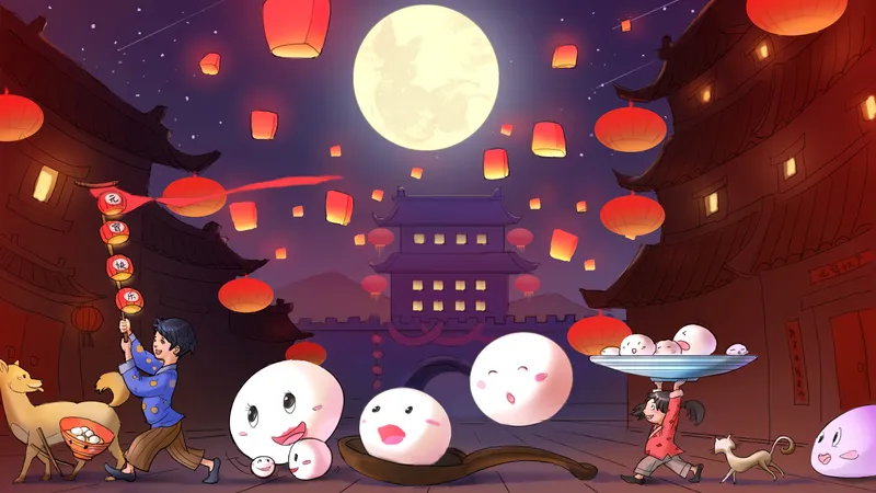 中国的节日之元宵节