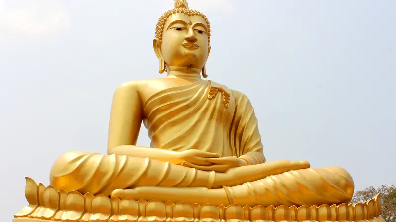 泰国大黄金佛