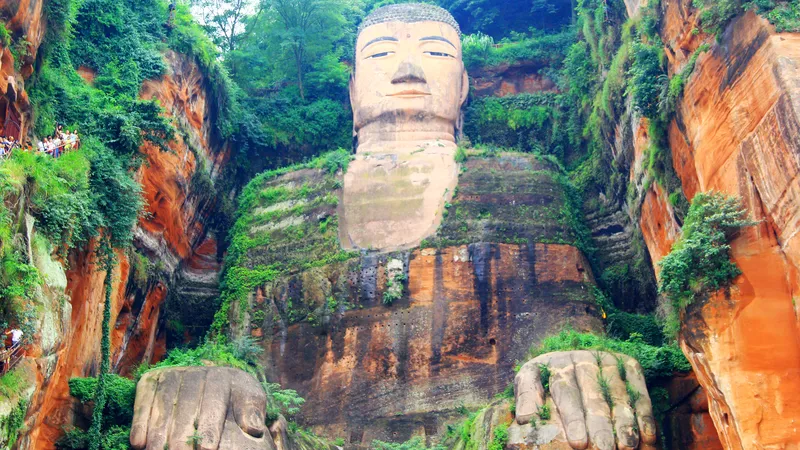 四川乐山大佛凌云大佛