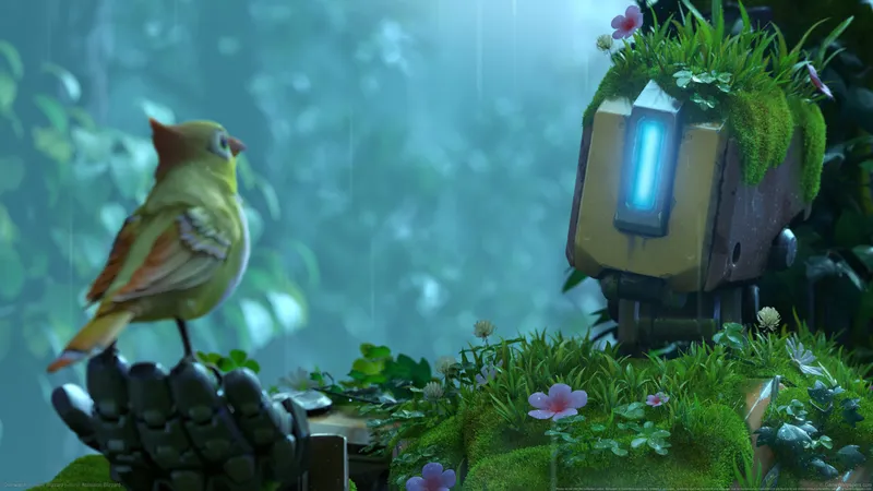 动画片里的小鸟