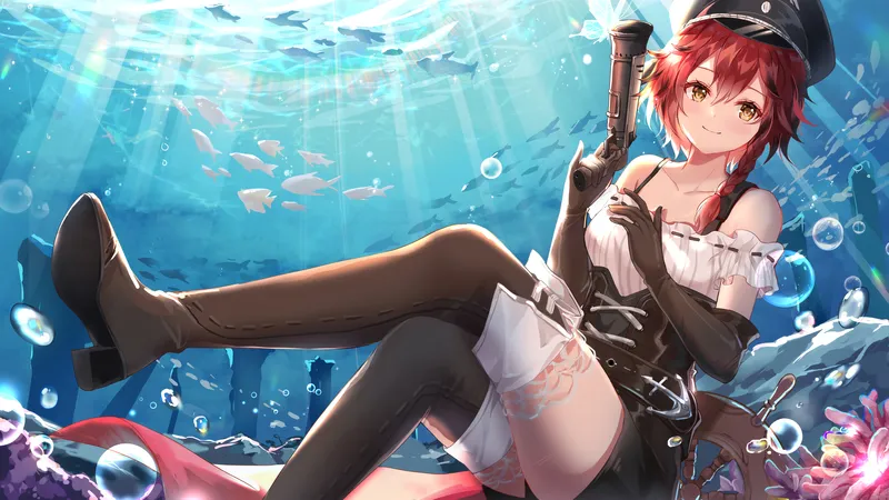 琉璃神社主题壁纸一