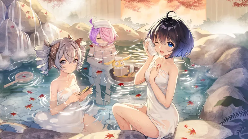 琉璃神社主题壁纸十