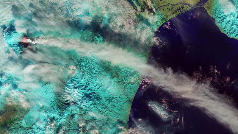 俄罗斯K​​LYUCHEVSKAYA索普卡火山