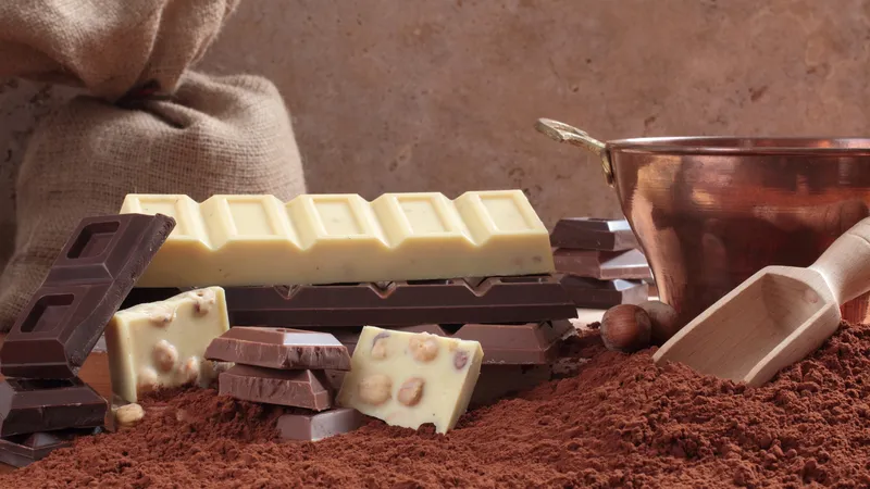 坚果白巧克力可可