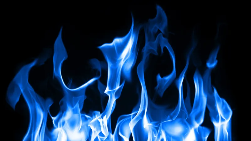 蓝色火焰