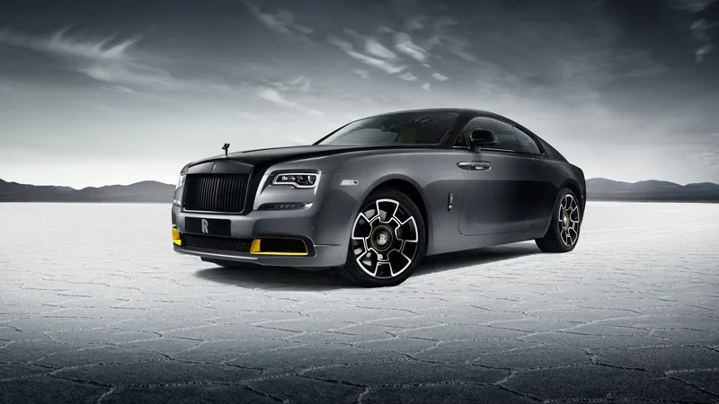 劳斯莱斯灰色Black Badge Wraith Black Arrow