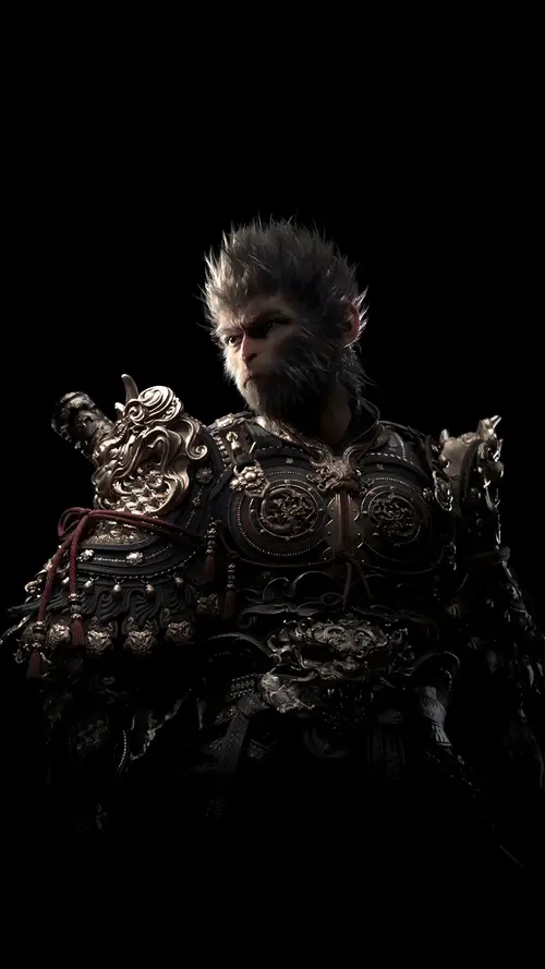 黑神话悟空侧面照