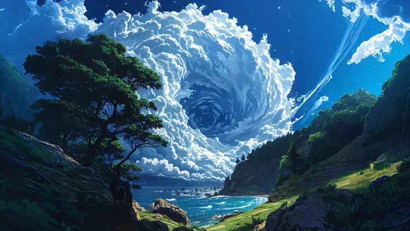 山谷中的风暴之眼