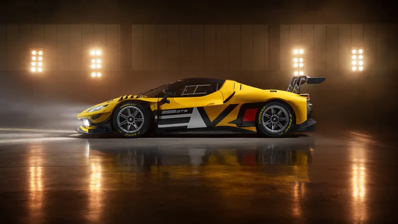 法拉利296 GT3 Evo 4K跑车