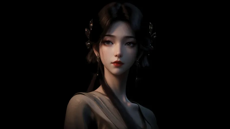 暗黑主题壁纸凡人修仙传梅凝