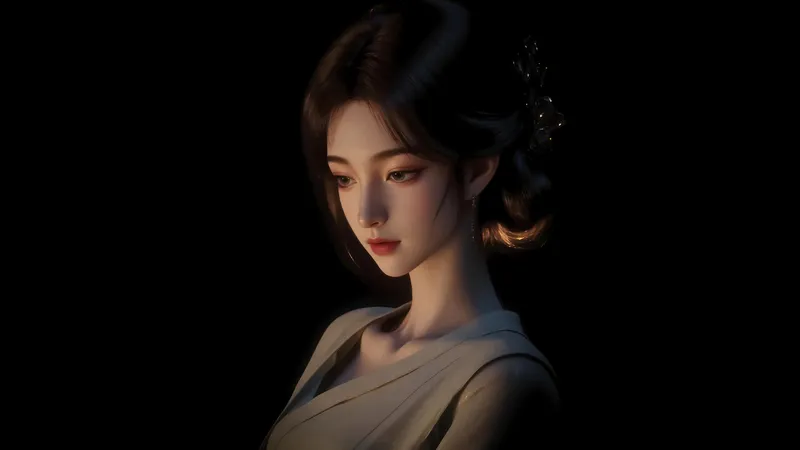 暗黑主题壁纸凡人修仙传梅凝女神