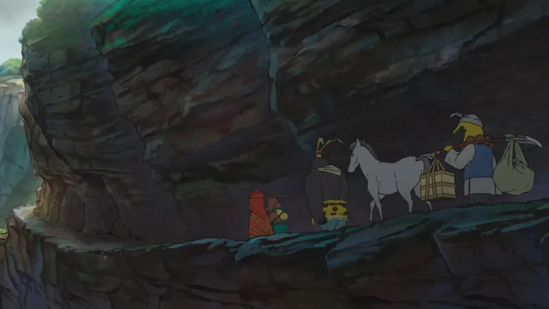 浪浪山小妖怪师徒四人