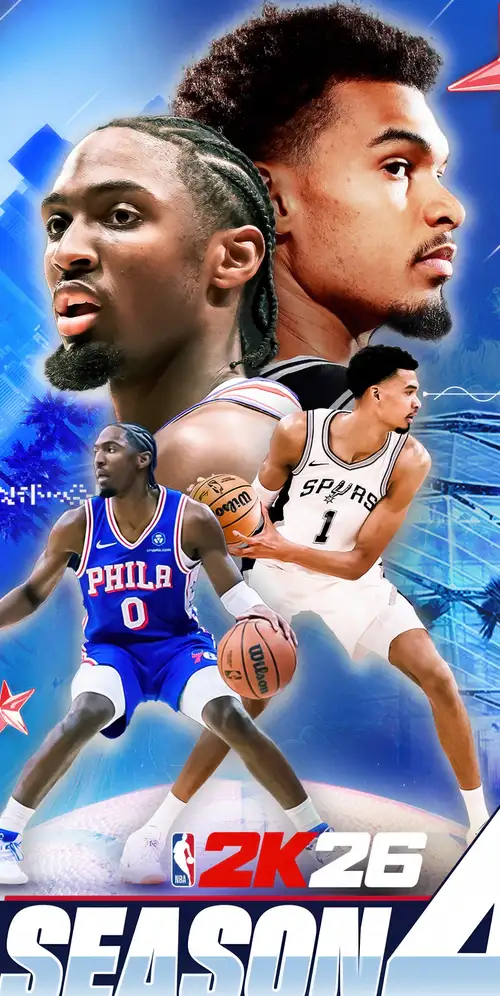 NBA 2026第四季3K手机壁纸
