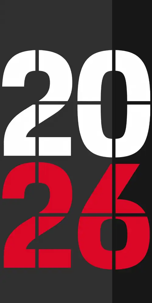 2026年保时捷新年比赛日历3K手机壁纸