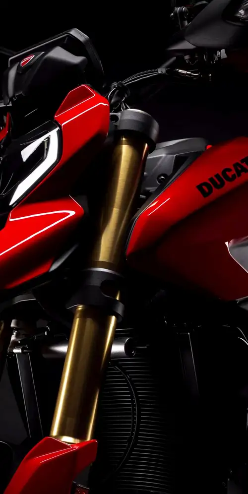 杜卡迪Hypermotard V2深色背景