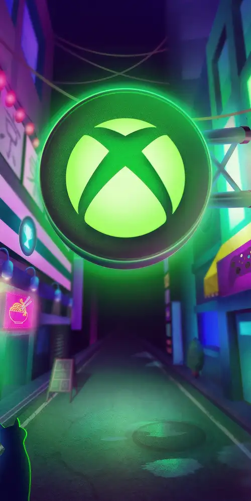 Xbox东京游戏展2025霓虹灯