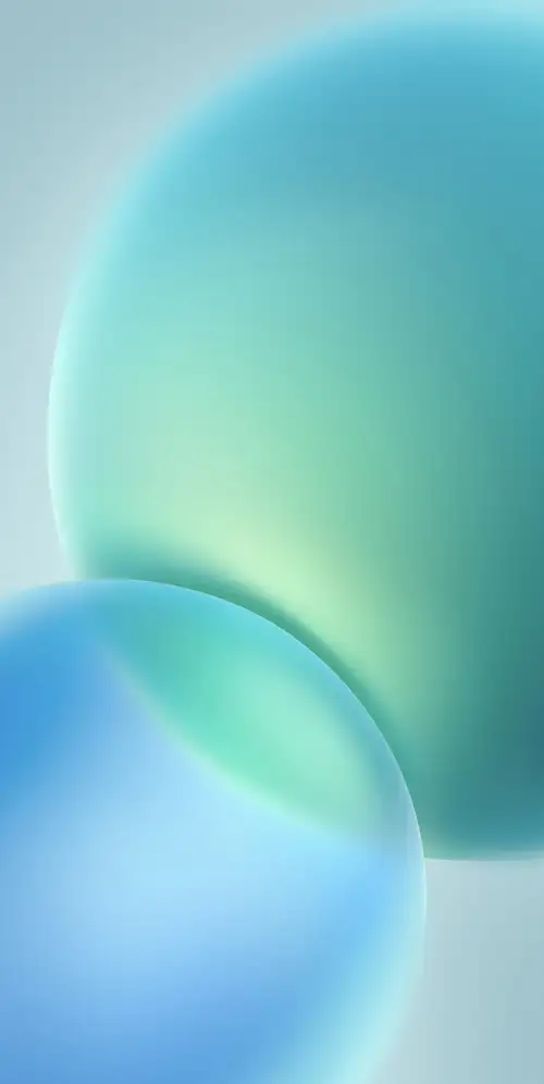 蓝色抽象渐变形状