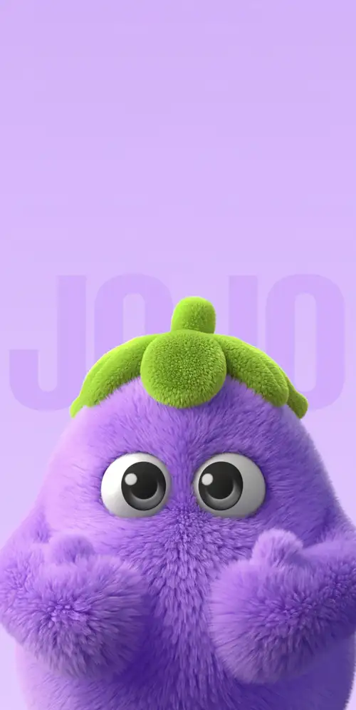 可爱的卡通紫色背景