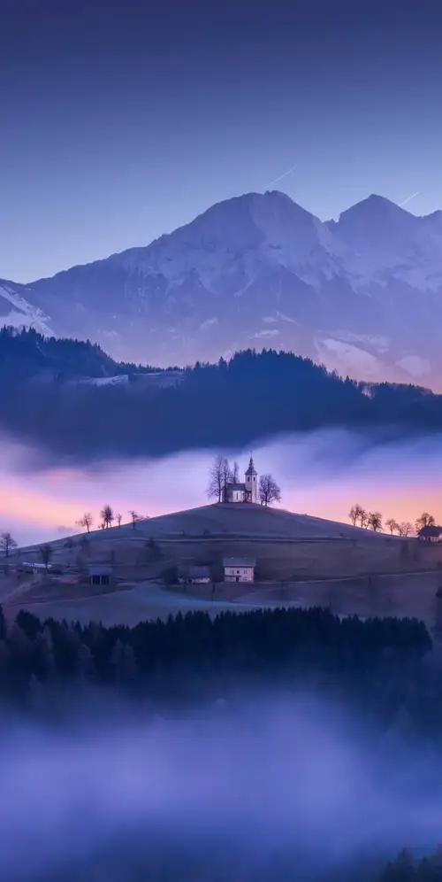 斯洛文尼亚山顶