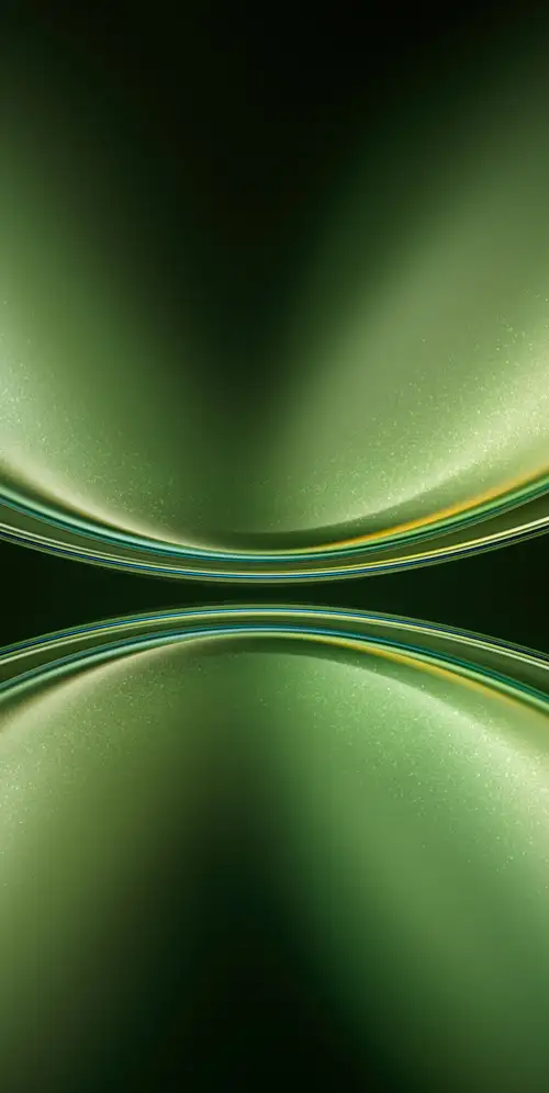 Vivo X Fold绿色抽象