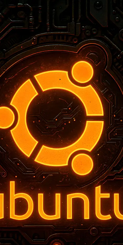 ubuntu霓虹标志