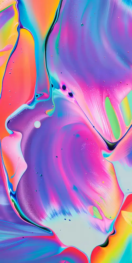 抽象艺术充满活力