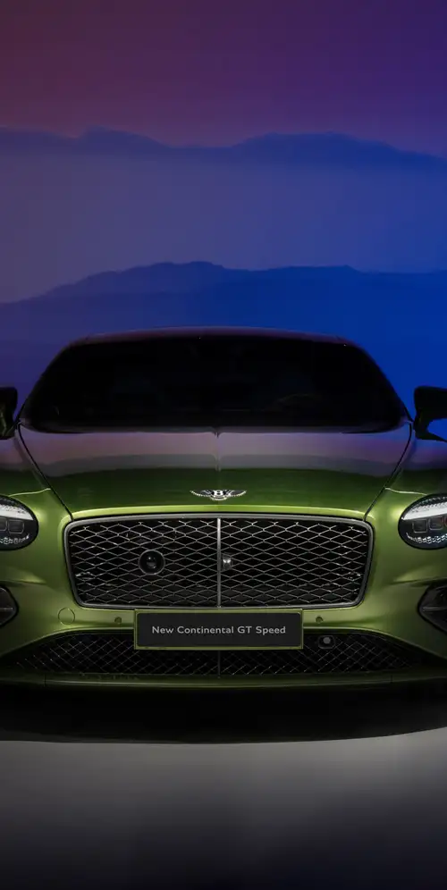 宾利欧陆GT速前视图