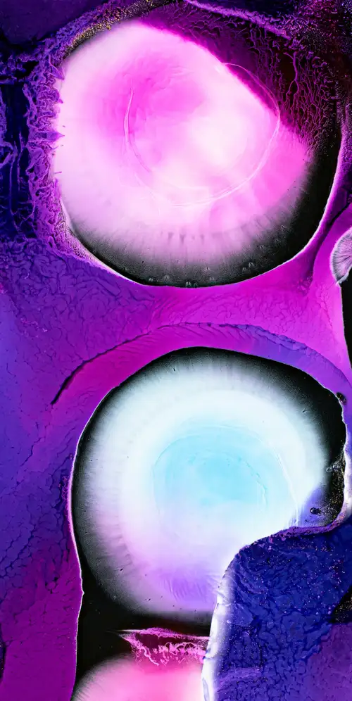 紫色抽象流体艺术