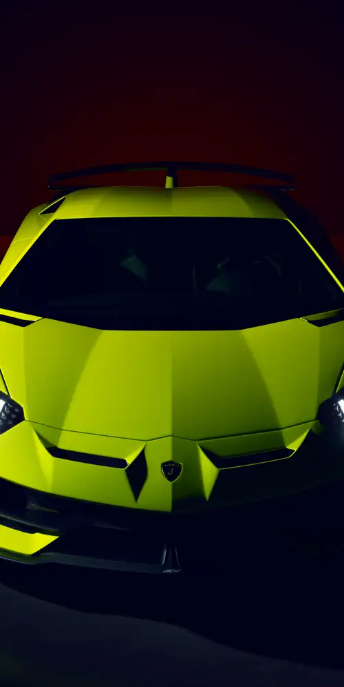 兰博基尼Aventador SVJ超级跑车