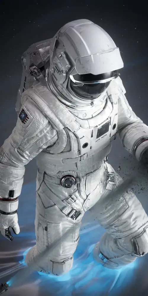 宇航员黑暗美学
