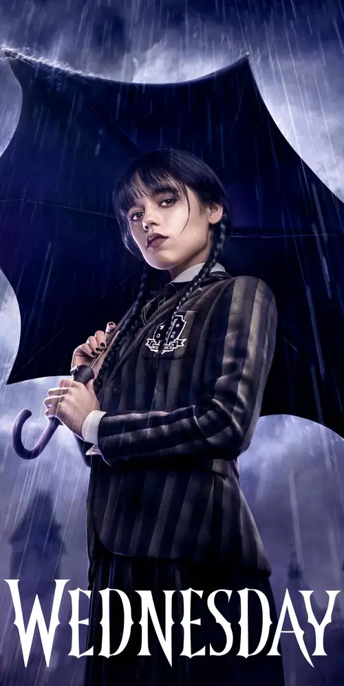 珍娜·奥尔特加饰Wednesday Addams