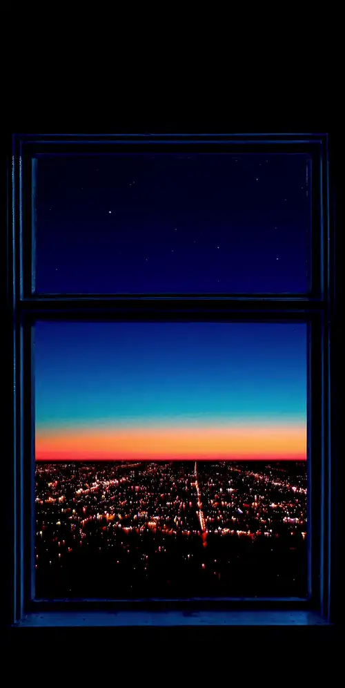 黑暗美学城市之夜