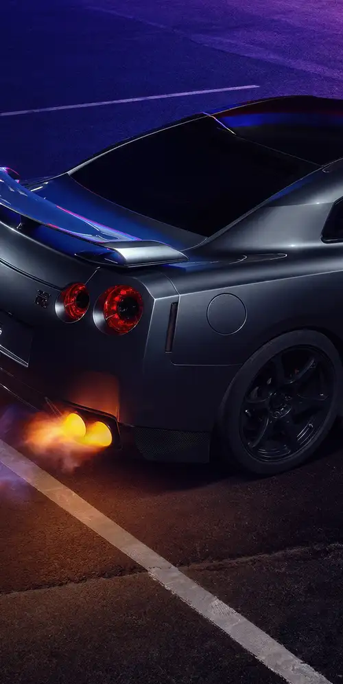 日产GT-R R35双排气