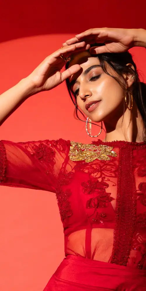 Meenaakshi Chaudhary红色美学