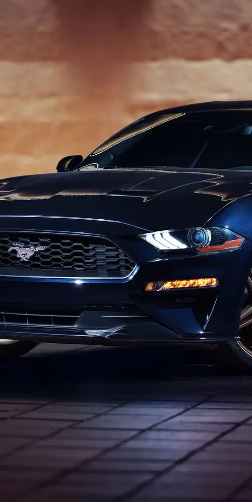 福特野马GT深蓝色