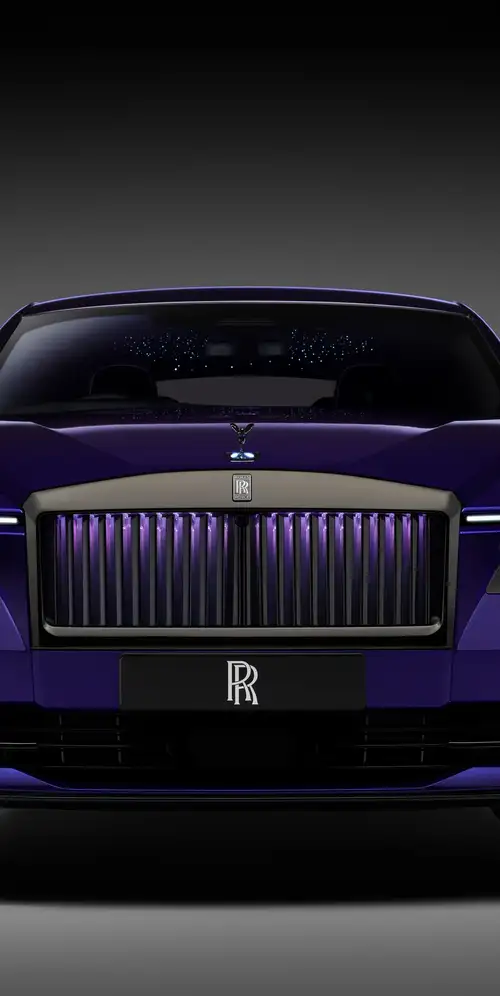 劳斯莱斯黑色徽章幽灵美学