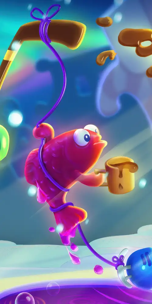 《糖果粉碎苏打传奇》游戏海报