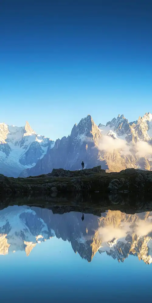 勃朗峰-阿尔卑斯山脉