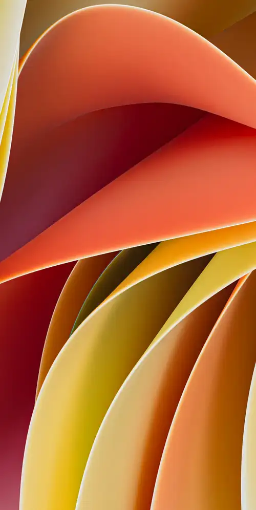 彩色抽象3D渲染