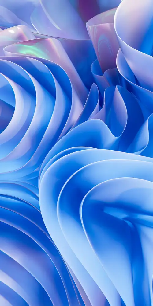 蓝色美学抽象艺术