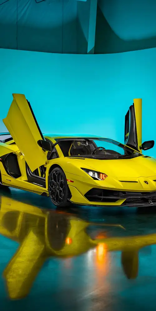 兰博基尼Aventador SVJ垂直