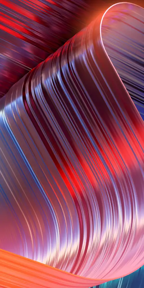 波浪多彩的艺术