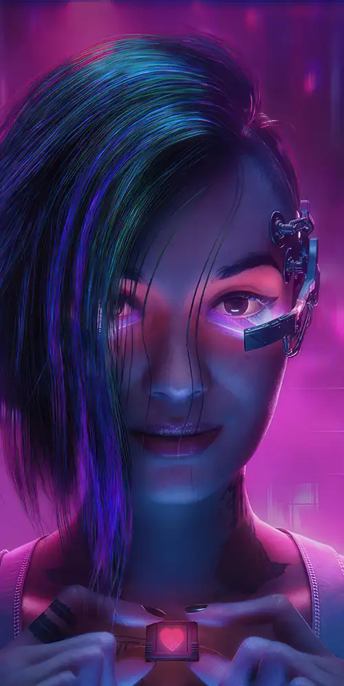 霓虹灯朱迪·阿尔瓦雷斯游戏壁纸下载