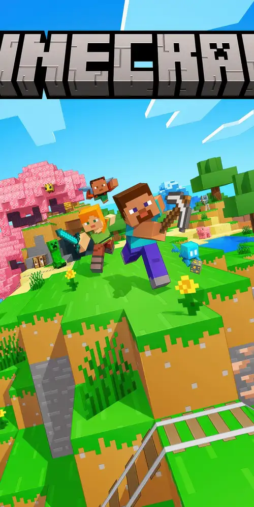 Minecraft关键艺术