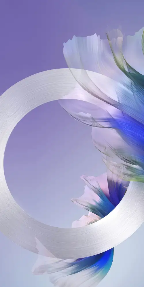 紫蓝色抽象设计