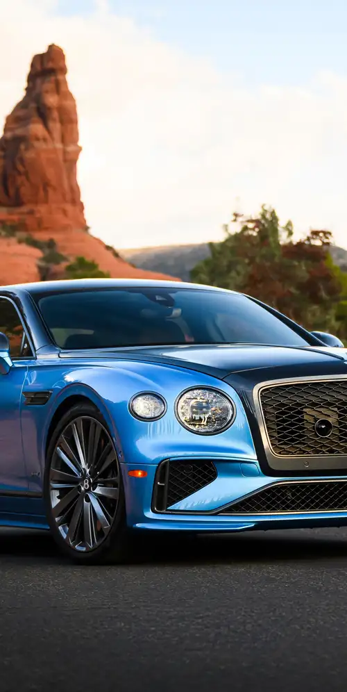 宾利Flying Spur Speed户外