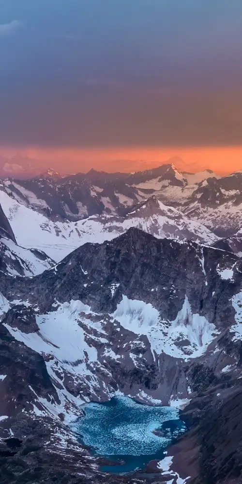 阿尔卑斯山景观