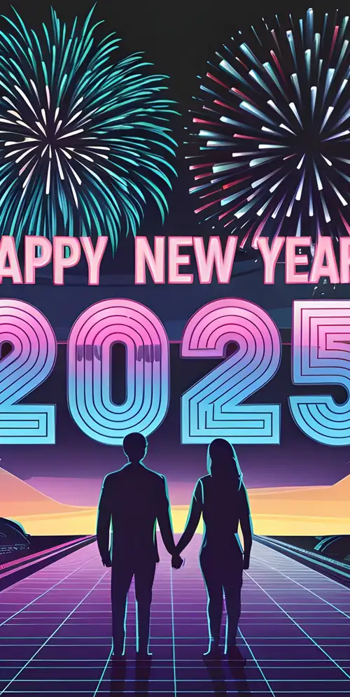 新年快乐2025情侣