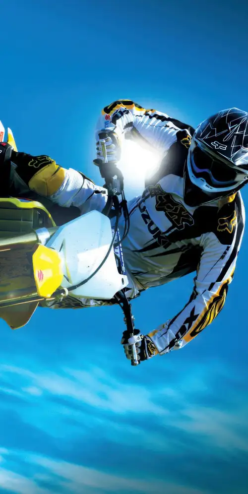 越野摩托车特技