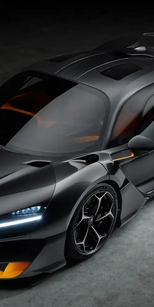 迈凯轮W1黑暗美学